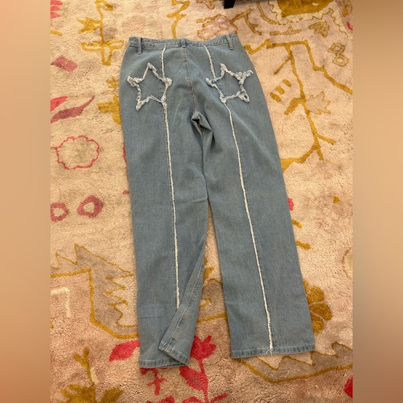 Denim - Baevely Star Patch Jeans